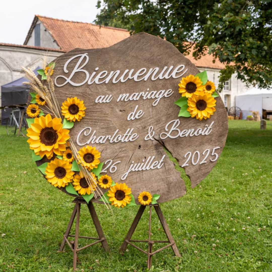 Panneau de bienvenue